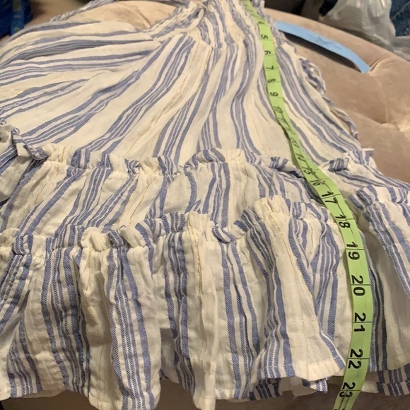 Trend Studio blue and white sundress, elastic body - Picture 7 of 9